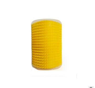 Cat Self-Grooming Wall Brush – Corner Rubbing Device with Catnip for Indoor Cats