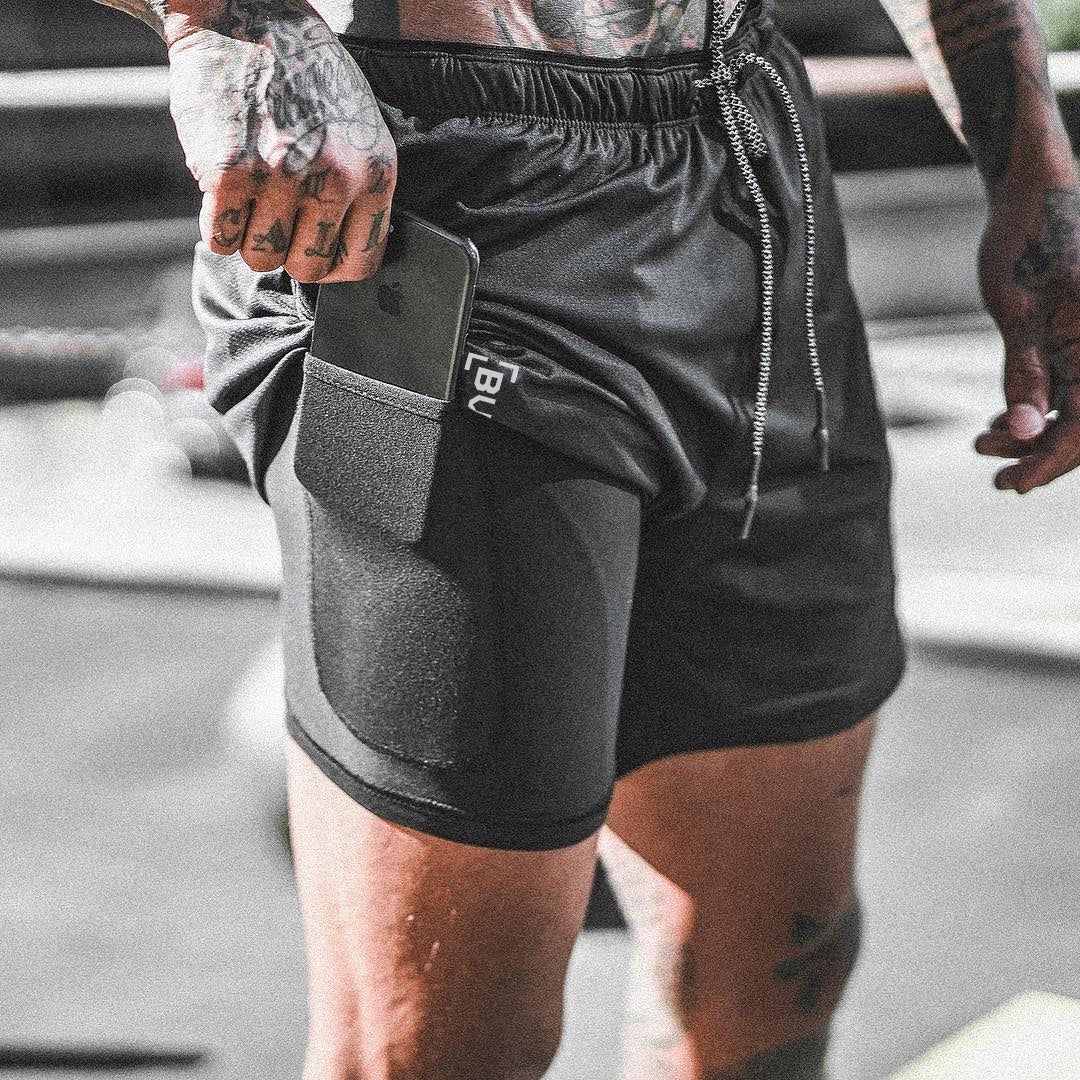 Men's Pocket Training Compression Shorts