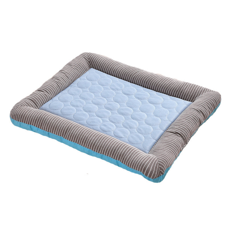 Pet Cooling Mat – Ice Silk Summer Bed for Dogs, Cats & Puppies, Soft & Breathable Sleeping Pad