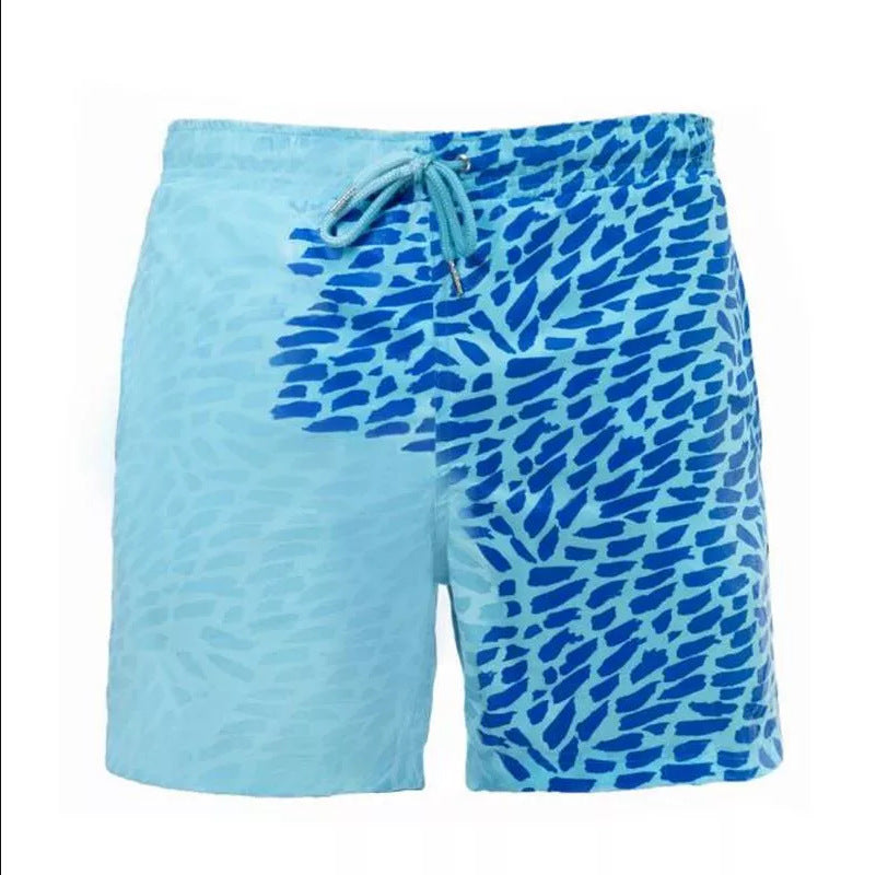 Men’s Quick-Dry Summer Beach Shorts – Lightweight Swim Trunks for Outdoor & Pool