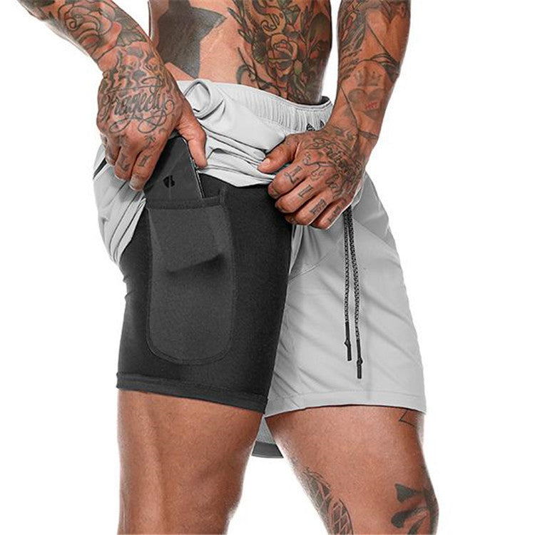 Men's Pocket Training Compression Shorts