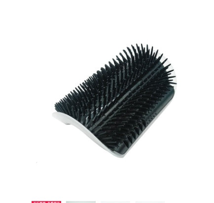 Cat Self-Grooming Wall Brush – Corner Rubbing Device with Catnip for Indoor Cats