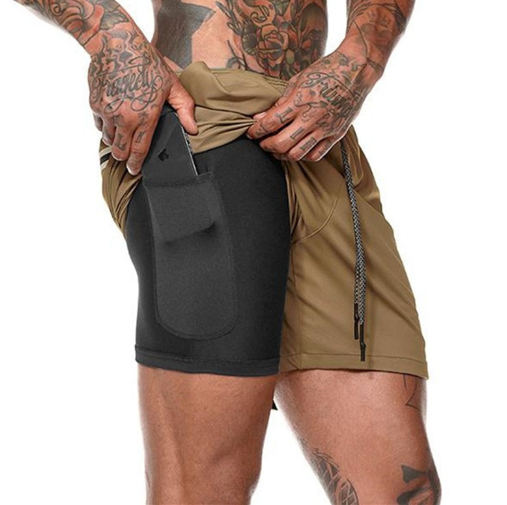 Men's Pocket Training Compression Shorts