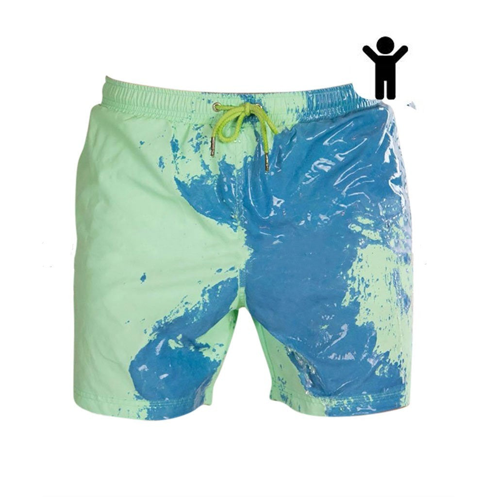 Men’s Quick-Dry Summer Beach Shorts – Lightweight Swim Trunks for Outdoor & Pool