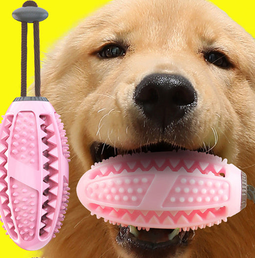 Interactive Suction Cup Dog Toy – Chew Ball, Tug Toy & Tooth Cleaning Feeder