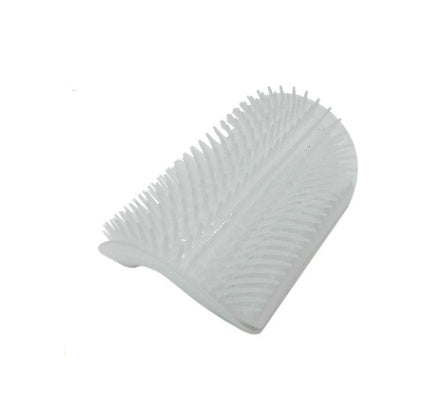 Cat Self-Grooming Wall Brush – Corner Rubbing Device with Catnip for Indoor Cats