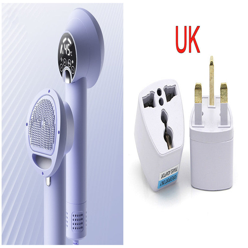 Smart Pet Hair Dryer – Quiet Blow Dryer & Grooming Comb for Dogs & Cats, Safe & Efficient Drying