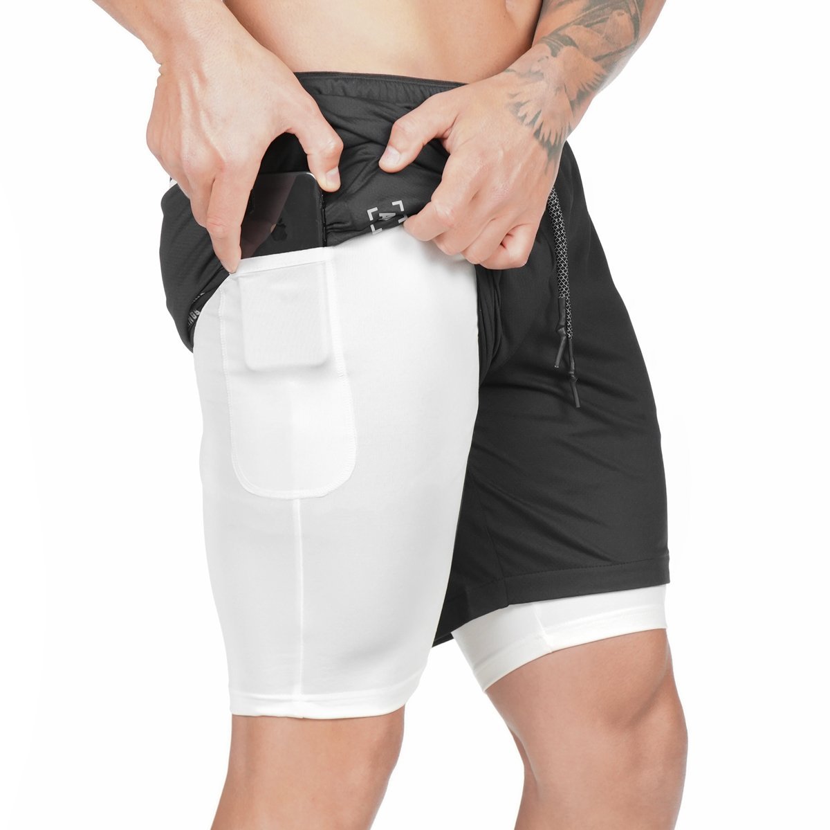 Men's Pocket Training Compression Shorts