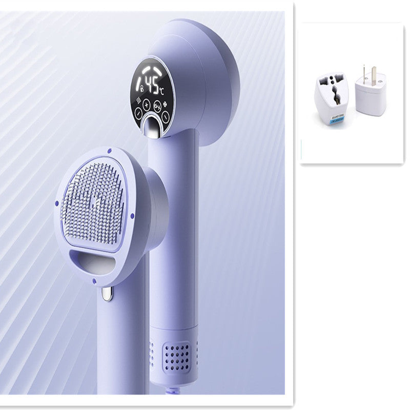 Smart Pet Hair Dryer – Quiet Blow Dryer & Grooming Comb for Dogs & Cats, Safe & Efficient Drying