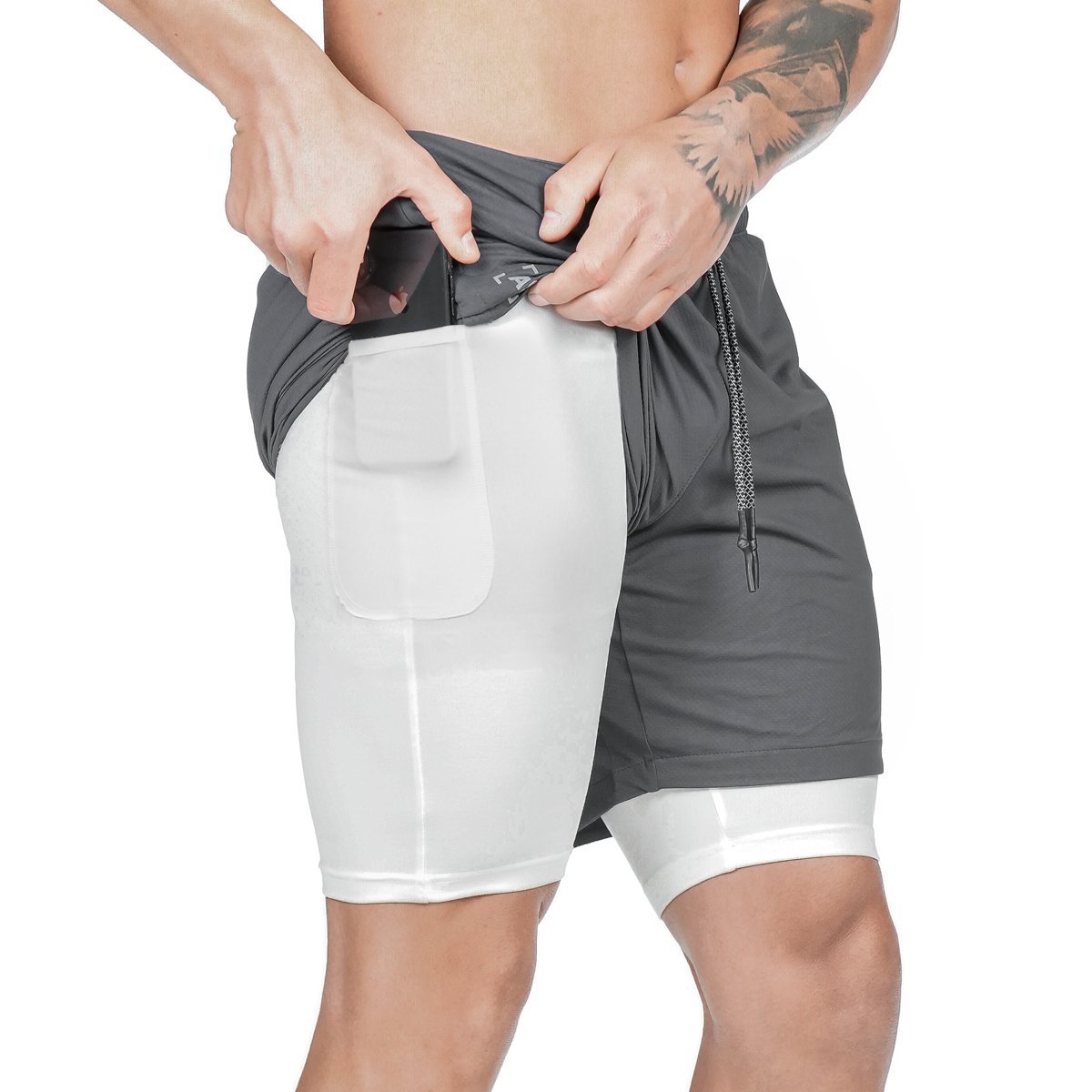 Men's Pocket Training Compression Shorts