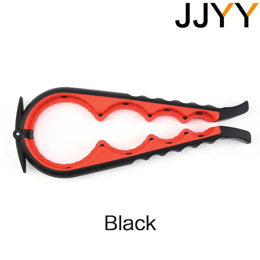 JJYY 5-in-1 Jar and Bottle Opener with Easy Grip – Quick Twist-Off Lid Remover for Bottles and Can Lids, Ideal for Everyday Cooking