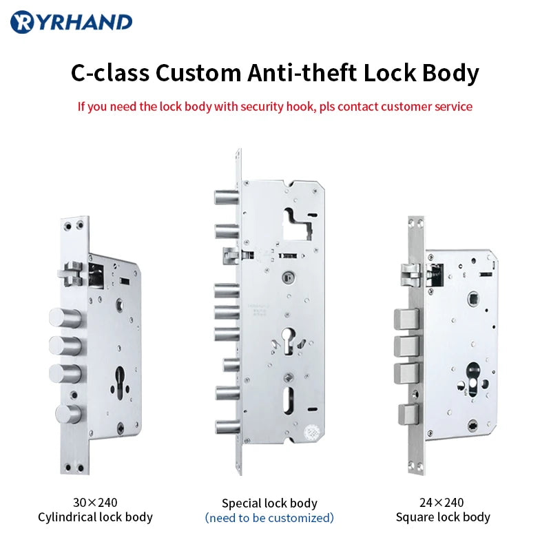 Waterproof TTLock Smart Bluetooth Door Lock – Biometric Fingerprint, Digital Code, WiFi-Enabled Electronic Intelligent Lock