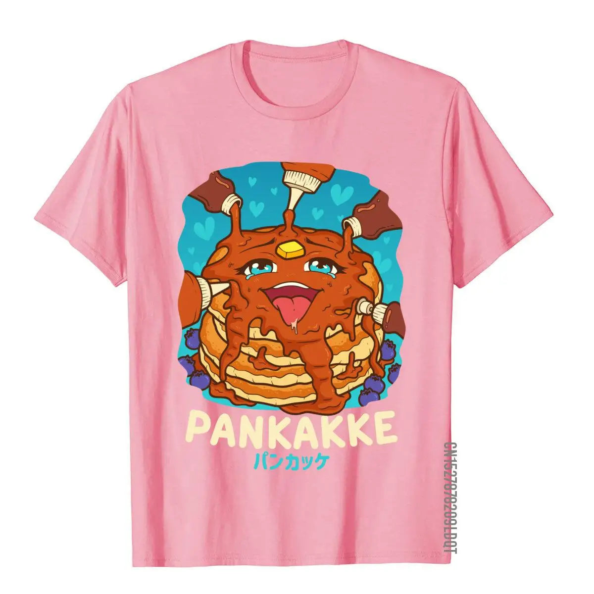 Kawaii Japanese Pancake Graphic Tee – Funny Food Pun Cotton T-Shirt for Men | Casual Beach & Streetwear Top