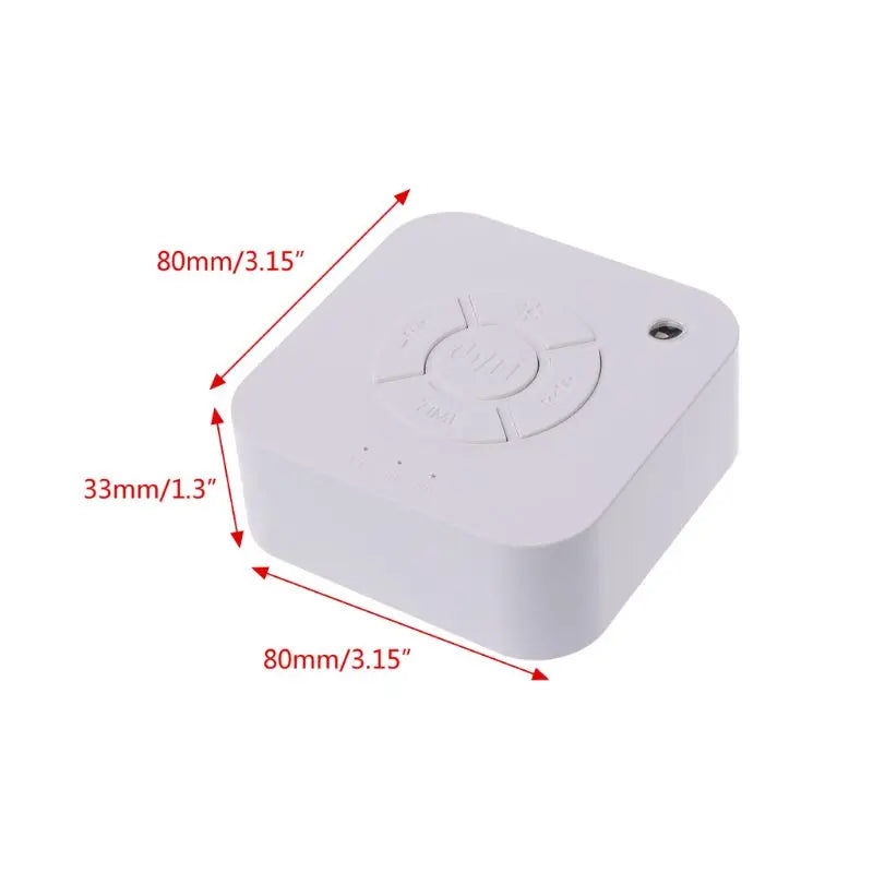USB Rechargeable White Noise Machine with Timer for Sleep and Relaxation – Suitable for Babies, Adults, Office, and Travel