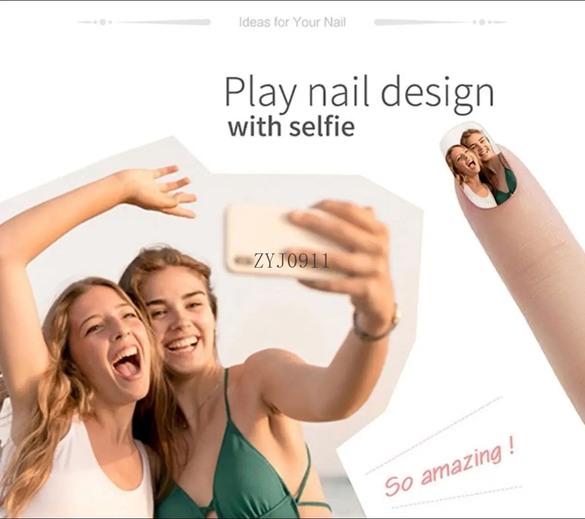 Y Smart Nail Art Printer – Portable Mini Automatic Nail Painting Machine for Professional Nail Design
