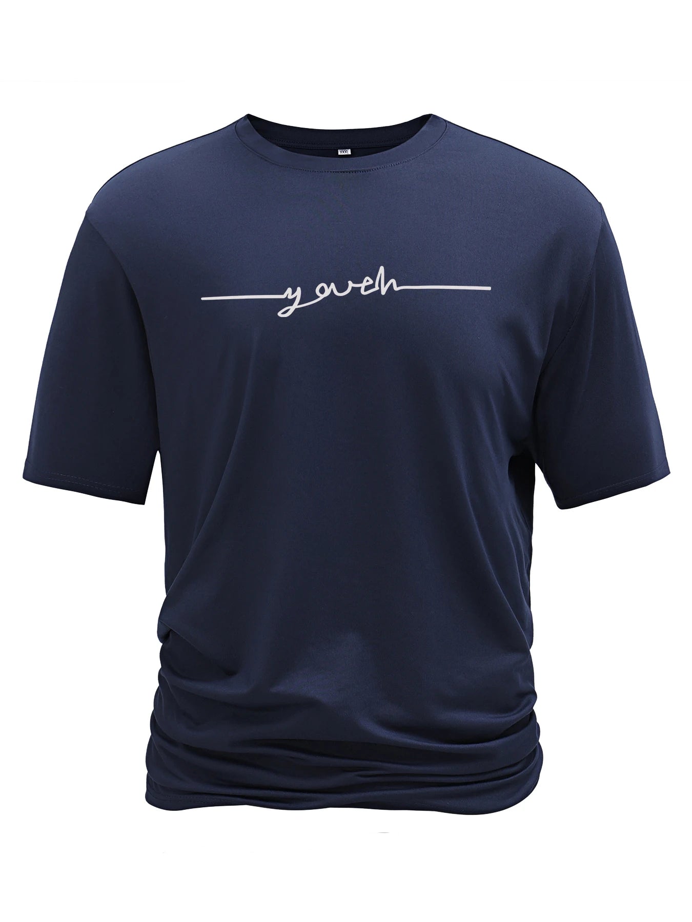 Men’s Summer Casual Crew Neck T-shirt with Unique Geometric Graphic Print — Short Sleeve Outdoor Top