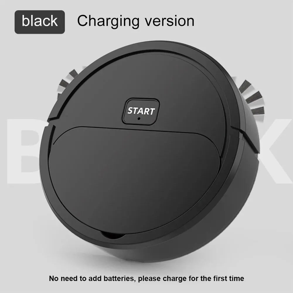 Fully automatic robot vacuum cleaner that sweeps, vacuums, and mops floors. Compact and smart 3-in-1 cleaner designed for home use, perfect for effortless cleaning.