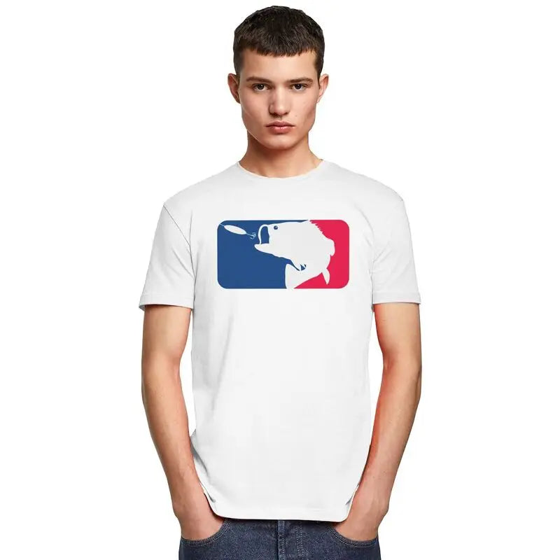 Personalized Pike and Bass Fishing Graphic T-Shirt for Men – Pre-shrunk Cotton Short Sleeve Tee