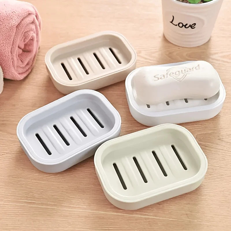 Multifunctional Soap Dish Holder – Hypoallergenic bath accessory suitable for bathroom and kitchen – Features self-draining design and is easy to clean.