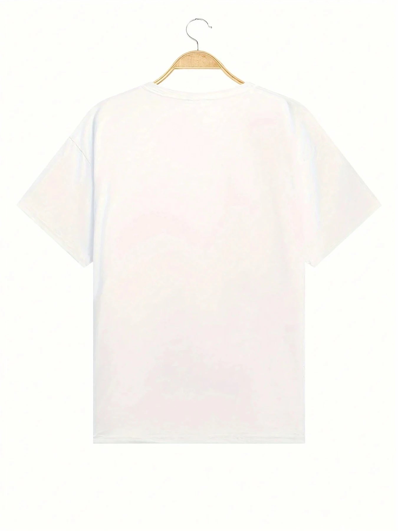 Men’s Summer Casual Loose Fit T-Shirt with Bear Letter Print, 100% Cotton, Round Neck, Short Sleeve, Plus Size Sports Tee