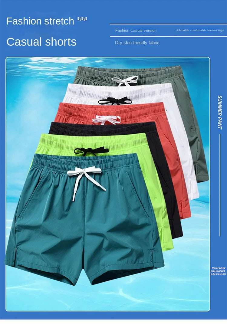 2024 Summer Trending 3-in-1 Sports Shorts – Unisex Running Pants with Zippered Pockets, Ideal for Couples