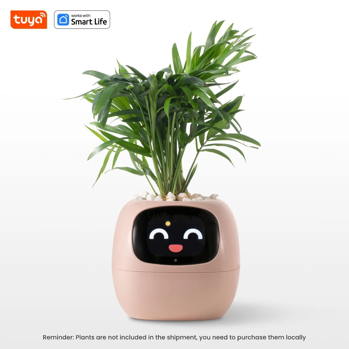 Tuya Ivy AI Smart Flower Pot – 49+ Animated Expressions, 7 Sensors & Intelligent Plant Care