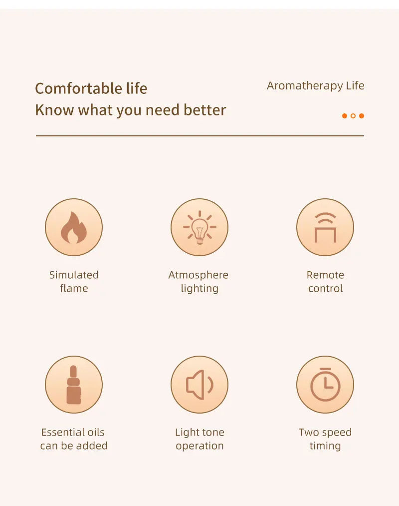 350ML Flame-Effect Jellyfish Aroma Diffuser – Dynamic Essential Oil Air Humidifier with Gradient LED Night Light for Desktop Use