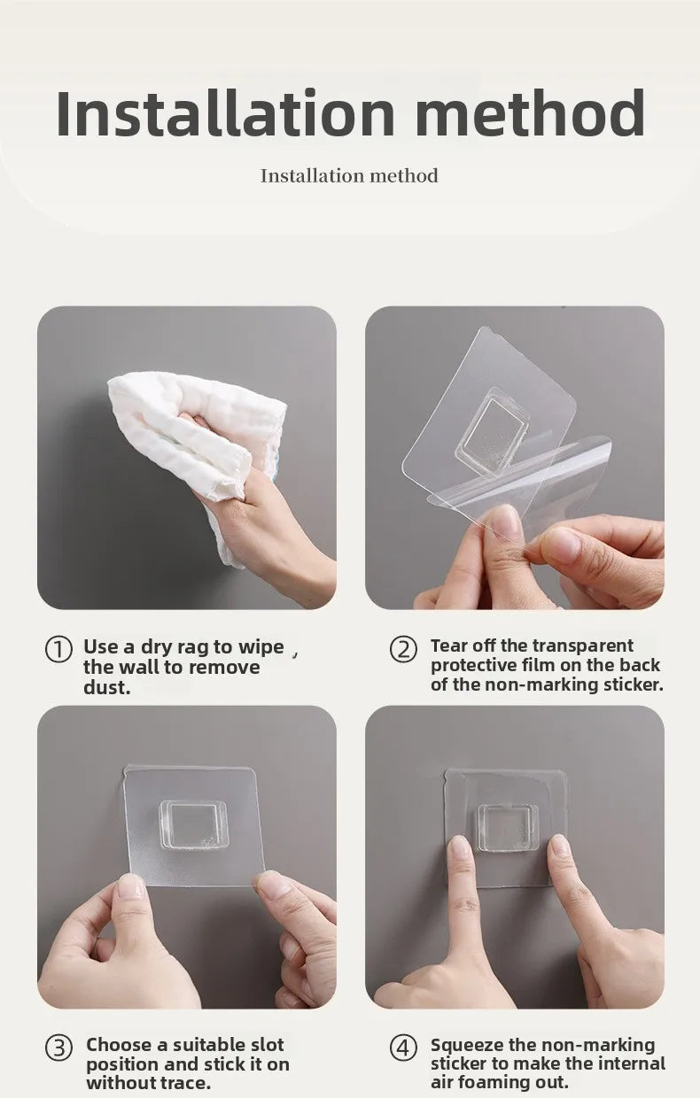 Wall-Mounted Punch-Free High-End Soap Box with Drainage – Household Soap Rack and Storage