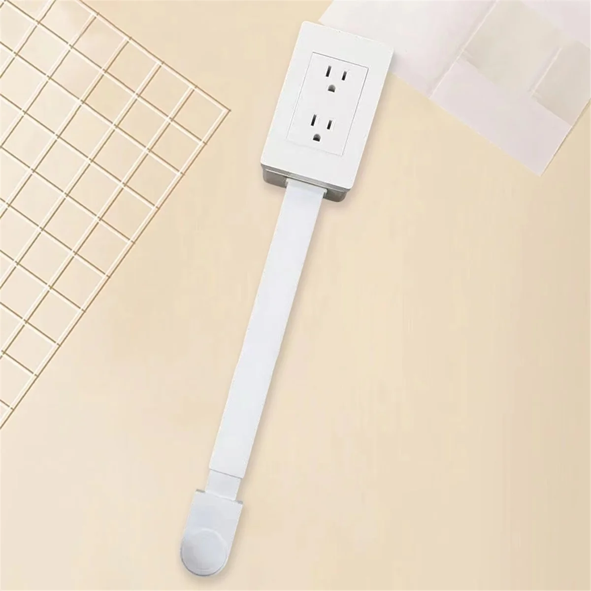 AB51 Extendable Power Socket Outlet – US Plug Electrical Extension for Home and Desk, No USB