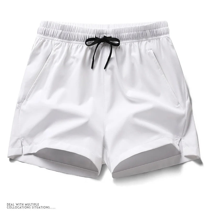 2024 Summer Trending 3-in-1 Sports Shorts – Unisex Running Pants with Zippered Pockets, Ideal for Couples