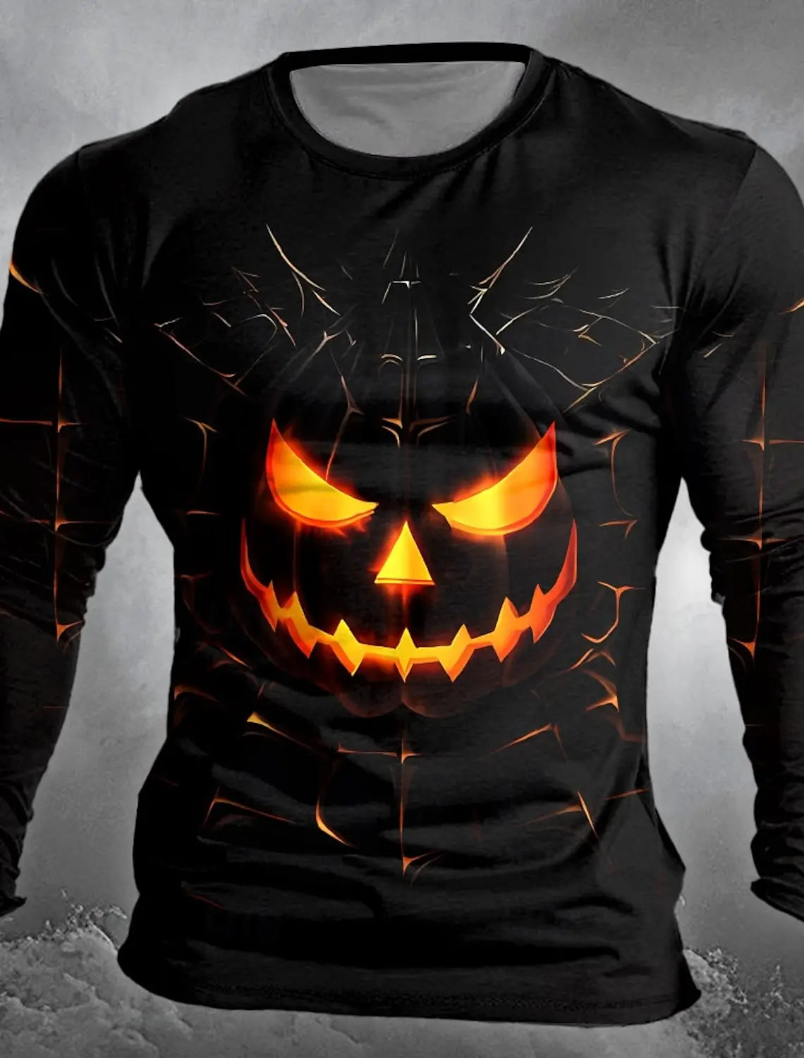 3D Printed Anime Character Long Sleeve T-Shirts for Men – Autumn Oversized O-Neck Sportswear Pullover