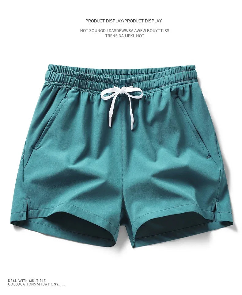 2024 Summer Trending 3-in-1 Sports Shorts – Unisex Running Pants with Zippered Pockets, Ideal for Couples