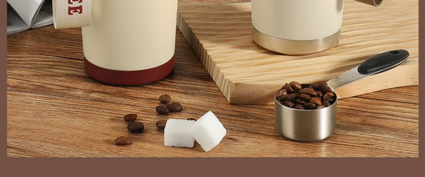 530ml Travel Coffee Mug – Reusable with Seal Lid, Stainless Steel & Ceramic Liner, Perfect for On-the-Go Coffee