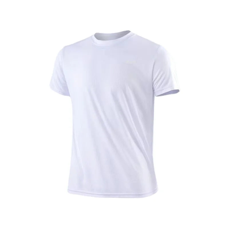 Lightweight Men's Moisture-Wicking Athletic T-Shirt – Quick Dry Short Sleeve Sportswear for Gym, Running & Training