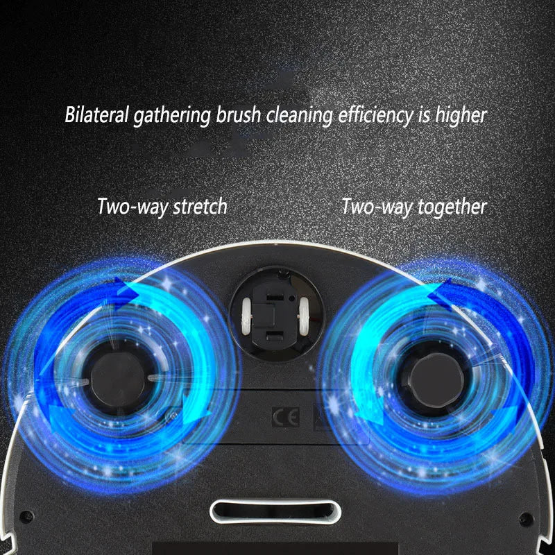 Smart Automatic Robot Vacuum Cleaner – Intelligent Dry & Wet Sweeping with Auto Charging for Home Use