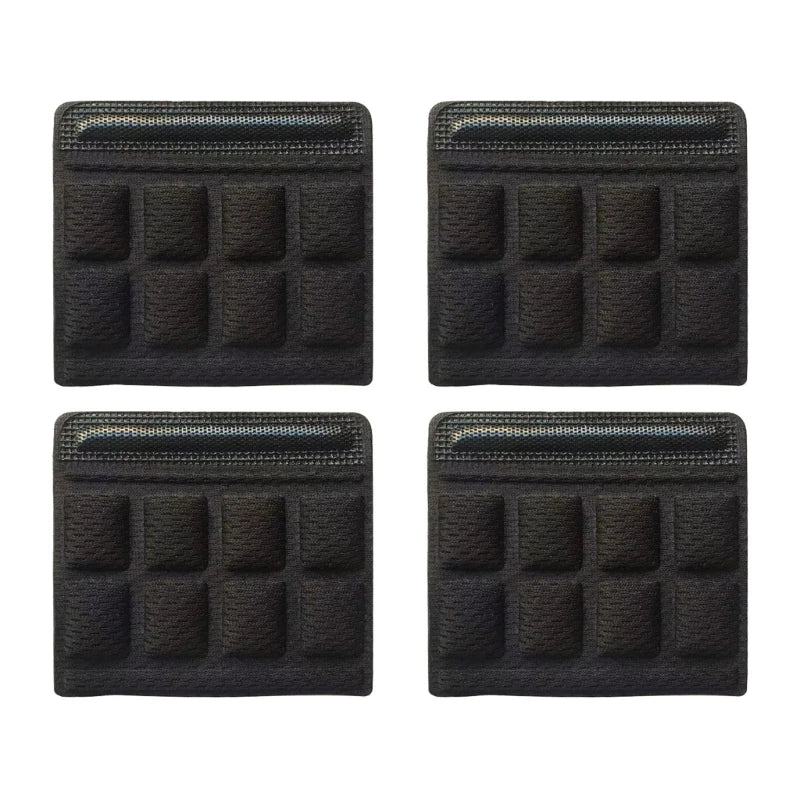 4pcs Universal Chin Strap Foam Pad Set – Replacement Chin Padding for Bike, Motorcycle, and Racing Helmets