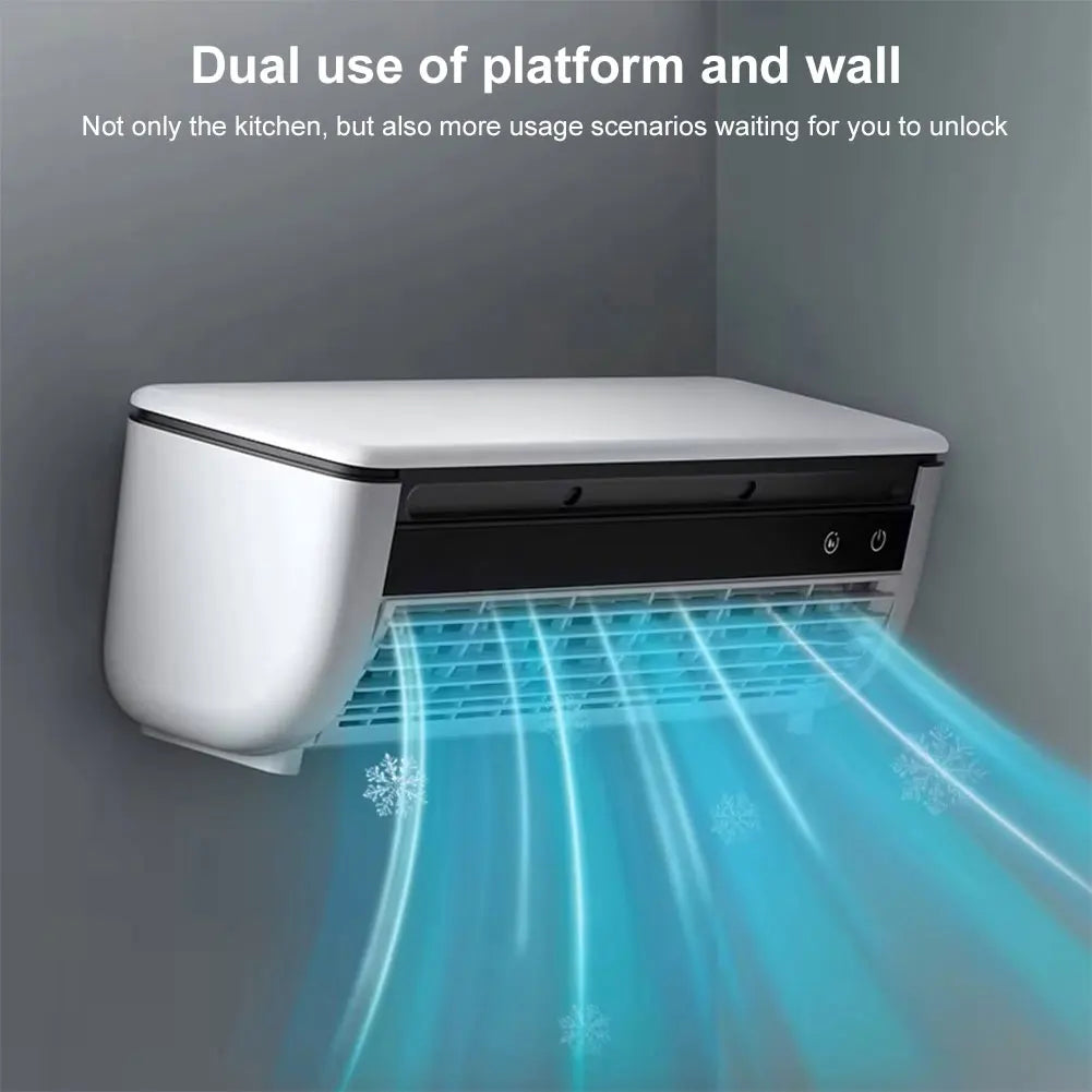 Rechargeable Wall-Mounted Air Cooling Fan – Portable Electric Desk Fan for Home, Kitchen, Bedroom, and Office