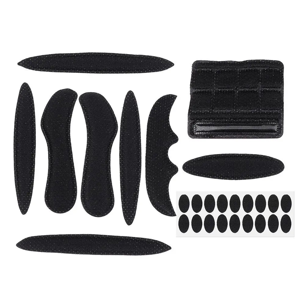 27-Piece Universal Foam Helmet Padding Kit – Sealed Sponge Replacement Pads for Motorcycle, Bicycle, and Outdoor Sports Helmets