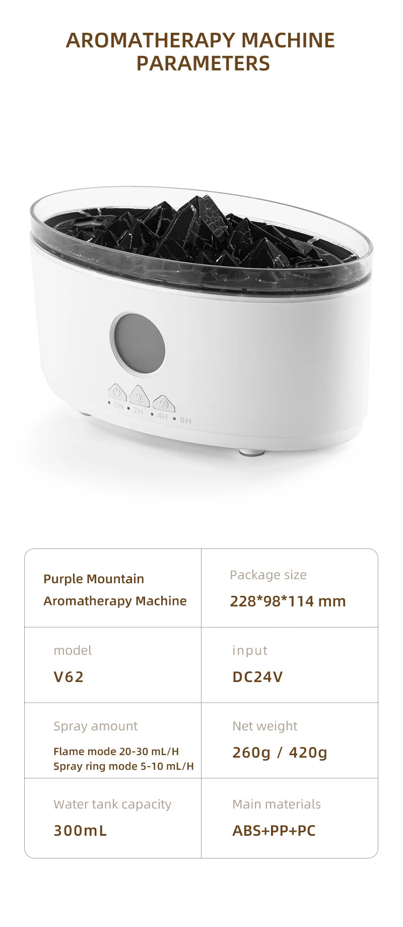 DC 24V Jellyfish-Inspired Electric Aroma Diffuser & Humidifier with RGB Lights and Remote Control for Home Use