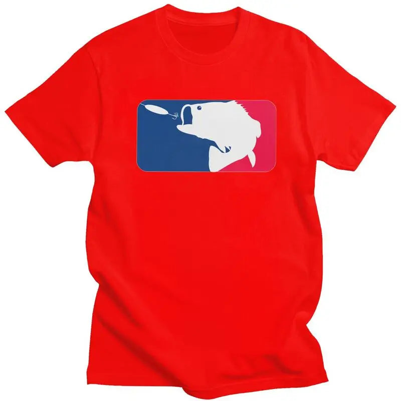 Personalized Pike and Bass Fishing Graphic T-Shirt for Men – Pre-shrunk Cotton Short Sleeve Tee
