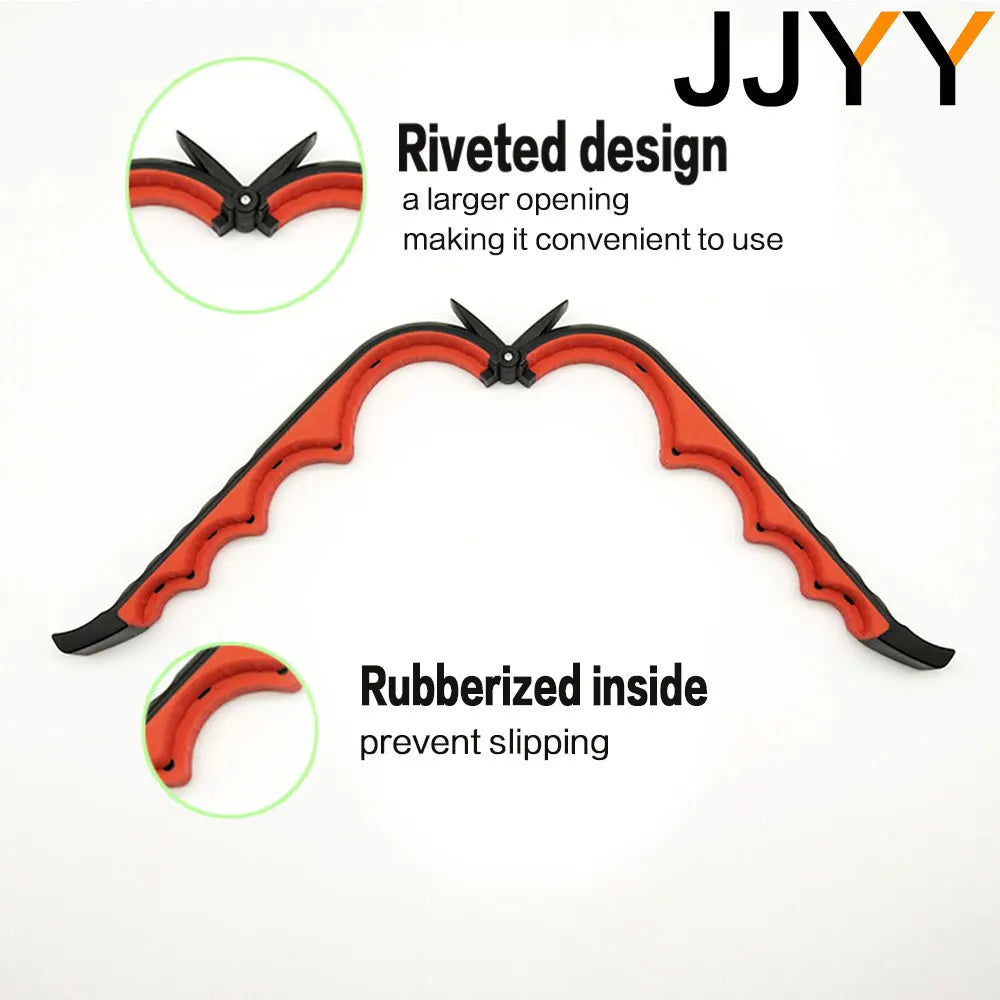 JJYY 5-in-1 Jar and Bottle Opener with Easy Grip – Quick Twist-Off Lid Remover for Bottles and Can Lids, Ideal for Everyday Cooking