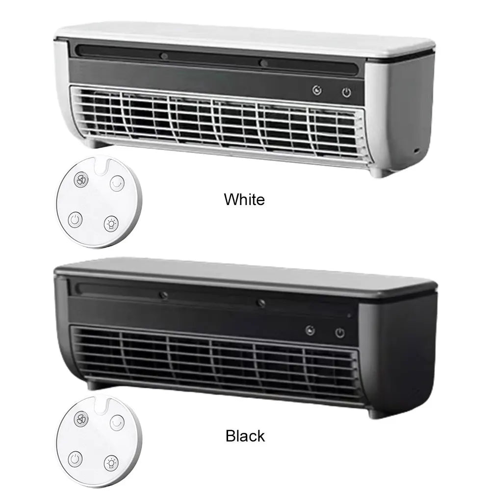 Rechargeable Wall-Mounted Air Cooling Fan – Portable Electric Desk Fan for Home, Kitchen, Bedroom, and Office