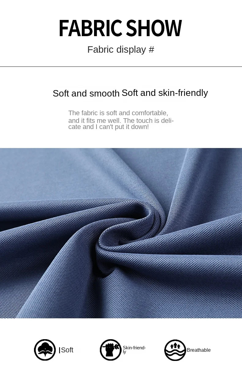 Premium Men's Polo Shirt – Luxury Summer Short Sleeve Casual Top Made with 4.7% Mulberry Silk – Plain Design, Elegant and Stylish 