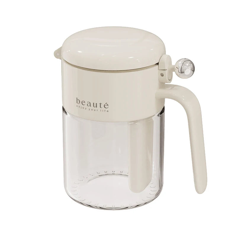 Moisture-Resistant Sealed Glass Spice Jar with Spoon – Kitchen Salt Container and Shaker