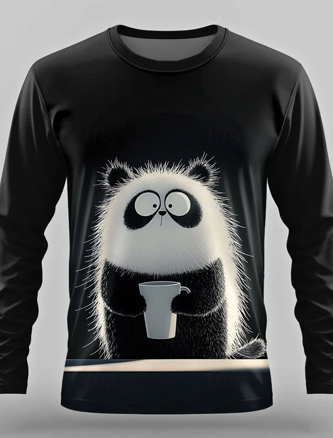 3D Printed Anime Character Long Sleeve T-Shirts for Men – Autumn Oversized O-Neck Sportswear Pullover