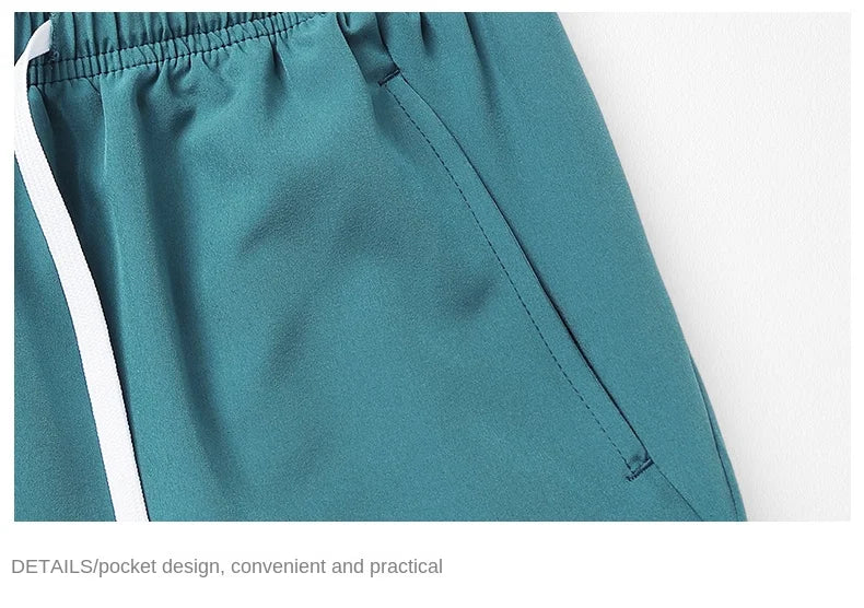 2024 Summer Trending 3-in-1 Sports Shorts – Unisex Running Pants with Zippered Pockets, Ideal for Couples