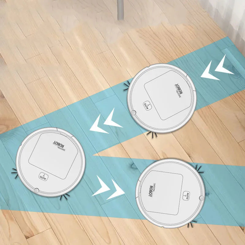 Smart Automatic Robot Vacuum Cleaner – Intelligent Dry & Wet Sweeping with Auto Charging for Home Use