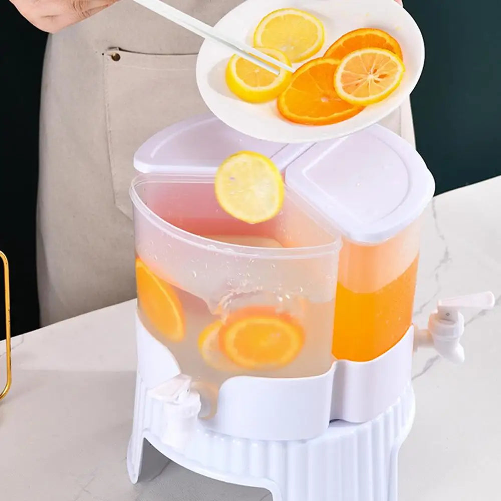 Leakproof Refrigerator Juice Dispenser Pitcher – Cold Drink Storage Jug for Water, Tea, and Beverages