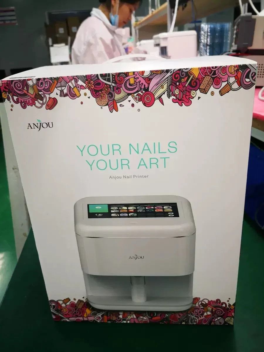 3D Smart Automatic Nail Art Printer – Compact Nail Painting & Printing Machine for Professional Manicures