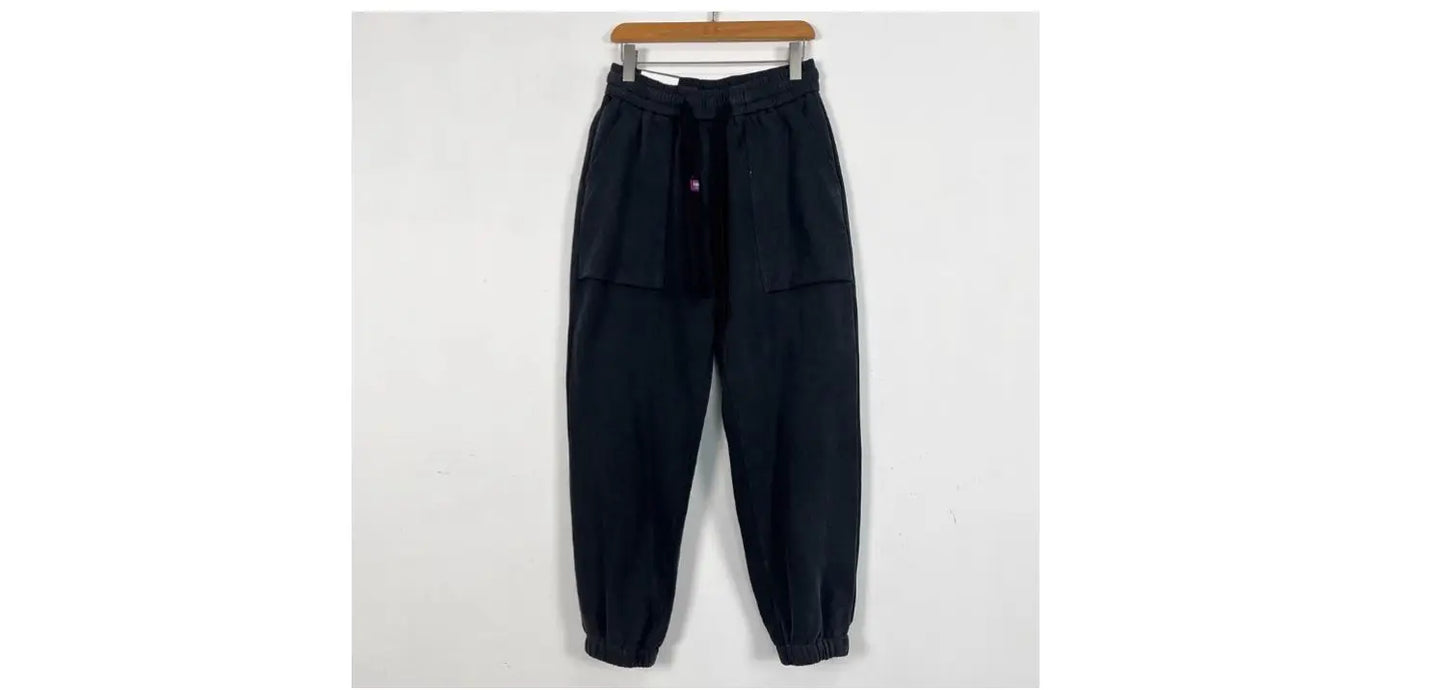 Premium Plus-Size Men's Sweatpants, Loose Fit Streetwear Joggers, Korean Style Baggy Harajuku Trousers